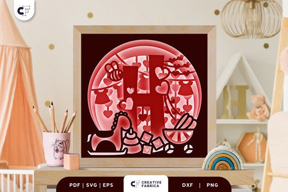 Crafting the Perfect Letters H Baby Girl Alphabet 3D Papercut: A Guide to Flawless Execution