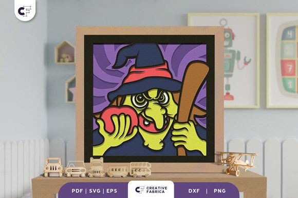 Mastering the Scary Witch Face 3D Light Box Paper Cut for Professional Results