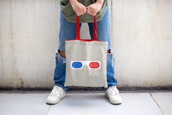 Step Back in Time with Retro 3D Glasses Applique