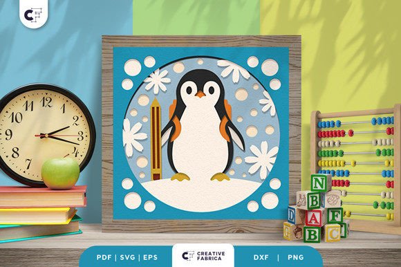 Transforming Learning Spaces with the Penguin Back to School 3D Paper Cut